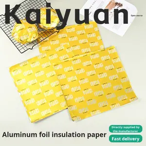 सैंडविच रैपिंग पेपर हनीमून कंघी एल्यूमीनियम पन्नी मिश्रण इन्सुलेशन dy अनुकूलन योग्य बर्गर खाद्य ग्रेड ग्रेure प्रिंटिंग - Product Image 3