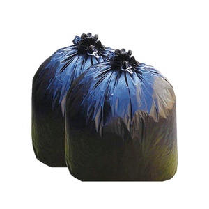 China Manufacture Wholesale Large Size Black Plastic Garbage Bags