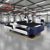 Machine de découpe laser économique 1500W 3000W pour tôles et tubes en métaux ferreux et non ferreux, profilés et tubes, à table unique