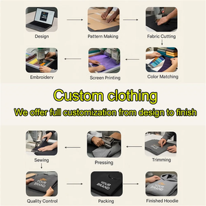 Fabricante de Ropa Urbana Personalizada Flexible, Sudadera con Capucha de Felpa Francesa Gruesa, Estilo Vintage, Sudadera con Capucha para Hombre, OEM, Marca Propia - Product Image 6