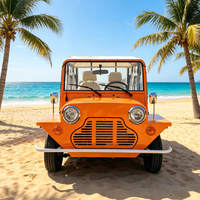 Voiture électrique Moke Beach Buggy 4 places, nouvelle conception, batterie lithium, certifiée EEC, 96V, version originale.