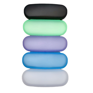 Étui à <span class=keywords><strong>lunettes</strong></span> pliable en plastique optique finition mate pour enfants, emballage cadeau - Product Image 3