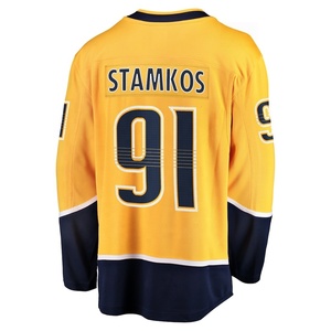 Groothandel Borduurwerk Nashville Predator IJshockey Jersey # 9 Filip Forsberg # 59 Roman Josi # 91 Steven Stamkos hockeyuniform - Product Image 3