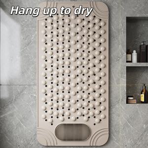 Massage Experience Anti Slip Bath Tub Mat Plastic Bathroom Floor Mat <strong>Cushioned</strong> and Comfortable Bath <strong>Shower</strong> Mat - Product Image 6