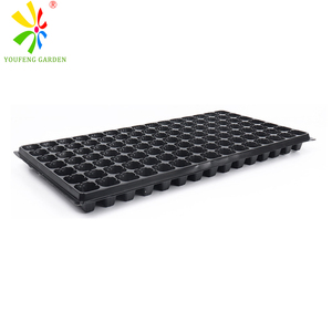 Factory-Made Wholesale Reusable 105 Cells Black Plastic <strong>PVC</strong> Seedling <strong>Tray</strong> for <strong>Flower</strong> Seedling Youfeng Brand Model A-105 - Product Image 3