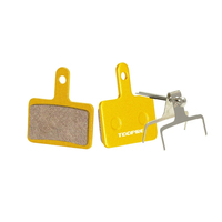 TOOPRE Plaquettes de frein à disque en métal pour VTT Accessoires de vélo de haute qualité pour des performances optimales sur les plaquettes de vélo de VTT