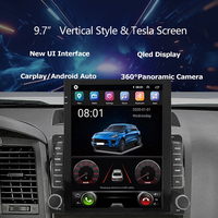 Radio para Auto Android con Pantalla Tesla Vertical de 9.7 Pulgadas para Toyota Tundra Sequoia 2007-2013, Reproductor Multimedia con Navegación GPS y Car-Play