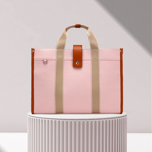 Luxury Portable Large Canvas <strong>Caddy</strong> Tote <strong>Bed</strong> Style Diaper Bag Car Travel Bag with Dividers for Busy Parents - Product Image 3