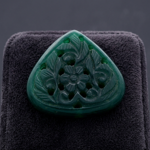 Ónix Verde Natural, Forma Tallada de Lujo, Piedras Preciosas Sueltas, Certificado por Gopika, Venta al por Mayor de Gemas Finas para Joyería, Suministro para Anillos - Product Image 3