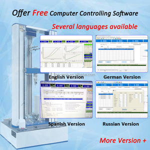 Probador de tensómetro de fuerza de prueba de tracción Universal de tela Liyi ASTM D2261 Equipo de prueba de tracción Universal - Product Image 3