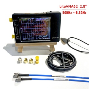 LiteVNA 64/62 Ver 0.3.2 50kHz-6.3GHz TinyVNA 4 NanoVNA en fibre de carbone et plastique, analyseur de réseau avec écran pour données d'antenne VHF - Product Image 6