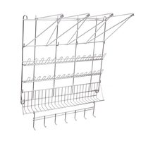 Sanneng Baking SN4242 Brosse à décapiner les douilles de pâtisserie, Gobelet doseur, Support de rangement, Égouttoir pour poches à douille, Organisateur de cuisine Chine