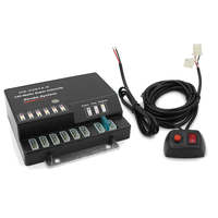Kit de feux stroboscopiques d'avertissement d'urgence HID Xenon ShineMien 120W 12V Blanc/Ambre, ajustement universel