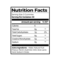 Gummies de créatine monohydrate 5G sans sucre, véganes, pré-entraînement pour femmes, en sachets, vente en gros, marque privée OEM, offre spéciale