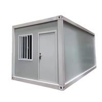 Maison portable insonorisée, bureau modulaire préfabriqué détachable, salle de réunion, maison mobile prête à l'emploi, casa prefabricada
