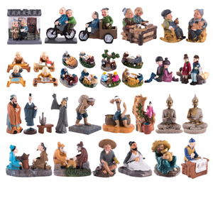 Shiqu adornos absorbentes de agua en piedra de agua bonsai maceta suculenta paisaje decoración pequeños accesorios para simula - Product Image 1