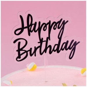 Venta al por Mayor de Productos Nuevos: Decoraciones Acrílicas Personalizadas para Pasteles - Product Image 4