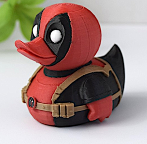 Adorno <span class=keywords><strong>de</strong></span> Coche con Diseño <span class=keywords><strong>de</strong></span> Pato <span class=keywords><strong>Deadpool</strong></span> Impreso en 3D, Decoración Creativa <span class=keywords><strong>de</strong></span> <span class=keywords><strong>X</strong></span>-<span class=keywords><strong>Men</strong></span> - Product Image 1