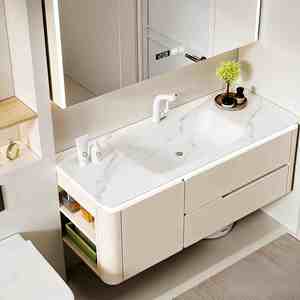<span class=keywords><strong>Mobile</strong></span> <span class=keywords><strong>bagno</strong></span> sospeso in legno personalizzato con lavabo, piano in marmo, <span class=keywords><strong>specchio</strong></span> smart antiappannamento <span class=keywords><strong>e</strong></span> <span class=keywords><strong>luce</strong></span> LED per <span class=keywords><strong>bagno</strong></span> - Product Image 1