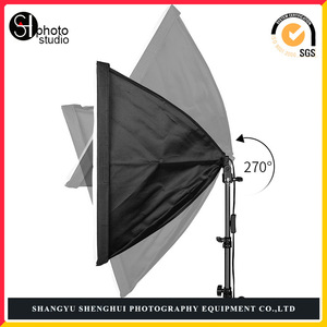 Photography Lighting Kit 50x70cm Softbox Set With Green Screen Backdrop Studio Equipment For Photo Shoots - Product Image 2