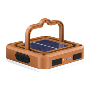 Đèn lồng năng lượng mặt trời <span class=keywords><strong>LED</strong></span> sạc lại Wason New Portable 5000mAh, tích hợp chức năng sạc dự phòng, đèn cắm trại khẩn cấp ngoài trời, 1150 lumen - Product Image 1