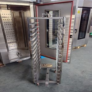 <span class=keywords><strong>Four</strong></span> à convection rotatif électrique commercial de grande taille, 15 plateaux, commande numérique, chauffage à circulation d'air pour boulangerie, usine de farine - Product Image 4