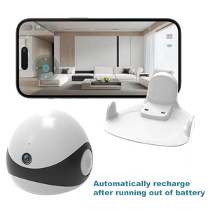 Robot de Compañía con IA, Robots de Automatización, Video HD, Cámara de Alta Resolución, Cámara de Cuidado de Mascotas para Gatos, Perros, Mascotas Mayores con Aplicación Tuya - Product Image 2