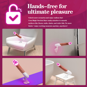 APP uzaktan kumanda gerçekçi yapay penis seks oyuncak 9.8 inç silikon yapay penis isıtma sokmak yapay penis vibratör kadınlar için emme ile - Product Image 4
