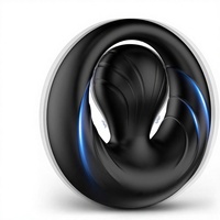 Stimulateur clitoridien et testiculaire vibrant, flexible et étanche, anneaux vibrants pour hommes
