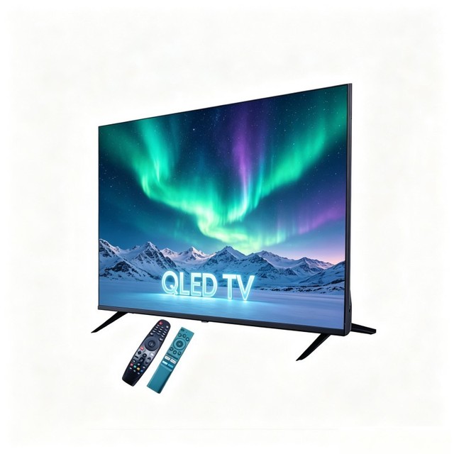 Affordable 4K QLED Smart TV with User Equalizer & Media Player
