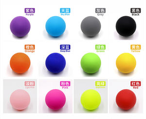 <span class=keywords><strong>OEM</strong></span> Großhandel Umweltfreundlicher Kleiner Silikon-Gesichtsmassageball Langlebig Bunter Druck Individuelles Logo für Körper Bein Kopf Hand Fuß - Product Image 2