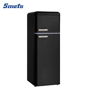 <span class=keywords><strong>Nevera</strong></span> <span class=keywords><strong>pequeña</strong></span> <span class=keywords><strong>Retro</strong></span> de doble puerta para uso doméstico, 280L, colorida - Product Image 6