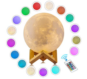 Lampe lunaire 3D RGB 16 couleurs avec télécommande, carte de circuit imprimé DC5V 1,5 mm d'épaisseur, nouveau produit PCB & PCBA - Product Image 6