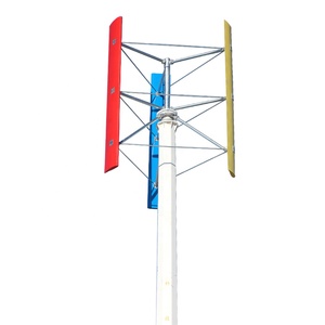 Aerogenerador de Eje Vertical de 2000w, 5kw, 48V, 96V, 3 Piezas, 2-3 Años, IP54, SH2000, Comercial, con Certificación ROSH/CE/ISO - Product Image 5