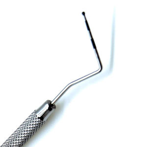 เครื่องมือสำรวจฟันแบบมืออาชีพ ทำจากสแตนเลสสตีล ใช้งานด้วยมือ ปลายเดี่ยว สำหรับการวินิจฉัย จับถนัดมือ ได้รับการรับรองมาตรฐาน CE - Product Image 5