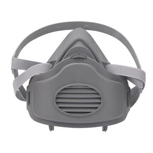Masker <span class=keywords><strong>Respirator</strong></span> Anti Debu Partikel dan Bau 3200, Setengah Wajah, Dapat Digunakan Kembali, Bahan ABS/TPE, Dilengkapi Katup Pernapasan dan Filter 3 Lapis, Ringan - Product Image 6