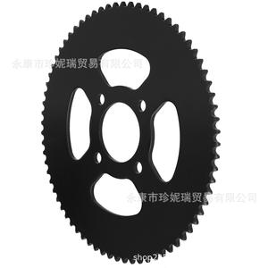 เฟืองโซ่ Zhen Nirui 72 ฟัน 35 พิทช์ เหล็กสีดำ ขนาดรู 30 มม. สำหรับเครื่องยนต์ Predator 79cc 212cc อะไหล่ซ่อม - Product Image 4