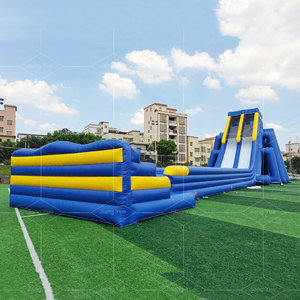 <span class=keywords><strong>Grande</strong></span> glissière d'eau gonflable de taille adulte géante de jardin de glissières d'eau de qualité marchande <span class=keywords><strong>avec</strong></span> la <span class=keywords><strong>piscine</strong></span> pour l'adulte - Product Image 1
