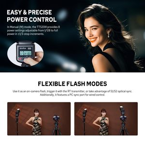 <span class=keywords><strong>GODOX</strong></span> แฟลช thinklite ความเร็ว TT520III แสงสำหรับยี่ห้อที่แตกต่างกัน c/n/s/o/p กล้อง DSLR 433MHz ส่งสัญญาณไร้สาย - Product Image 5
