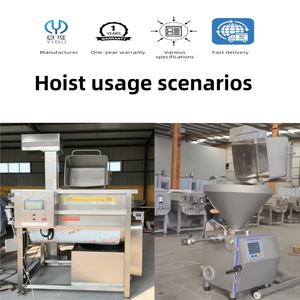 Certification CE 200L Chariot à viande Poubelle Dumper Chariot à viande Chariot Skiping Benne basculante Seau Machine de levage pour pompe à saucisses - Product Image 6