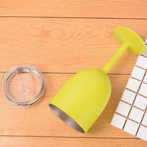 Chất Lượng Cao Cổ Điển Phong Cách Cốc Thủy Tinh Biểu Tượng Tùy Chỉnh Thép Không Gỉ Rượu Vang Cốc Với Bộ Nhớ <span class=keywords><strong>Cache</strong></span> Couvercle Cho Rượu Vang Đỏ - Product Image 3