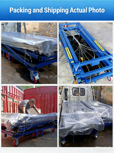 Plataforma Elevatória Elétrica Dobrável Portátil de 2-12m para Andaimes, Capacidade de 300kg/500kg - Nova e em Promoção! - Product Image 6