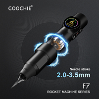 Machine de maquillage permanent électrique PMU, stylo de tatouage avec moteur sans balais, batterie 1300 mAh pour microblading des sourcils/lèvres/eye-liners