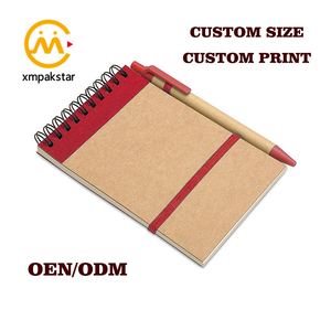 Libreta Personalizable con Espiral, Cierre Elástico de Color en Contraste, Hojas Desprendibles, Mini Bloc de Notas Escolar con Bolígrafo, al por Mayor - Product Image 1