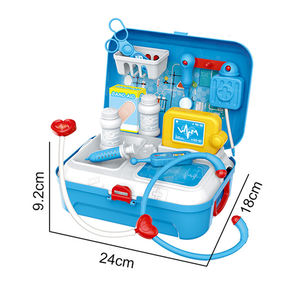 Nouveaux jouets pour enfants, kit médical <span class=keywords><strong>de</strong></span> 17 pièces, jeu <span class=keywords><strong>de</strong></span> rôle <span class=keywords><strong>de</strong></span> docteur, infirmière, dentiste, ensemble <span class=keywords><strong>de</strong></span> jouets pour enfants, cadeau pour anniversaire, Noël - Product Image 5