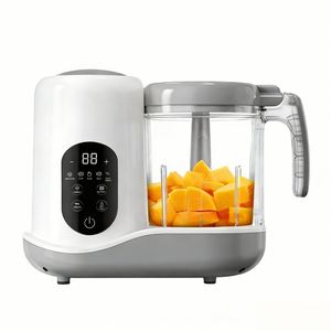 Robot culinaire automatique 400W pour bébé, mixeur électrique multifonction pour aliments solides, broyeur, chauffant, sans BPA, capacité 1,2L - Product Image 1