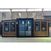 Maisons conteneurs préfabriquées extensibles 3-en-1 de 20 pieds pour bureaux et appartements modernes, à vendre à Cebu, Philippines