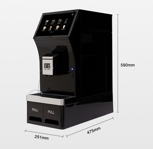 เครื่องชงกาแฟอัตโนมัติ Btb-102 หน้าจออัจฉริยะ 1300w พร้อมระบบทำความสะอาดตัวเอง รองรับ 16 รสชาติ ความจุ 20 แก้ว สำหรับใช้ในโรงแรม Btb-102 - Product Image 2