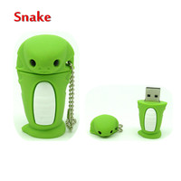 Gitra 100% animales personalizados USB dibujos animados buey Pendrive dragón conejo serpiente perro vaca memoria Flash Tigre caballo pollo mono USB Stick