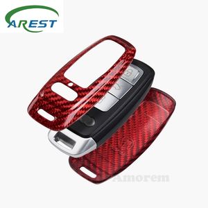 Coque de protection pour clé de voiture en fibre de carbone pour <span class=keywords><strong>Audi</strong></span> A1 A3 <span class=keywords><strong>S3</strong></span> A4 S4 B7 B8 A5 S5 A6 A7 A8 RS3 RS5 RS4 TT RS Q3 Q5 Q7 - Product Image 6